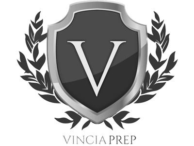 vincia prep logo aréa translation